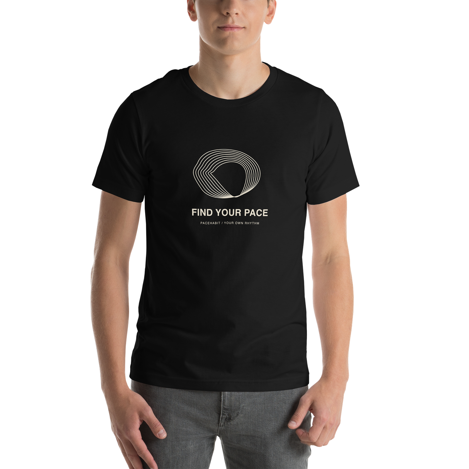 Find Your Pace Tee — Men's Front