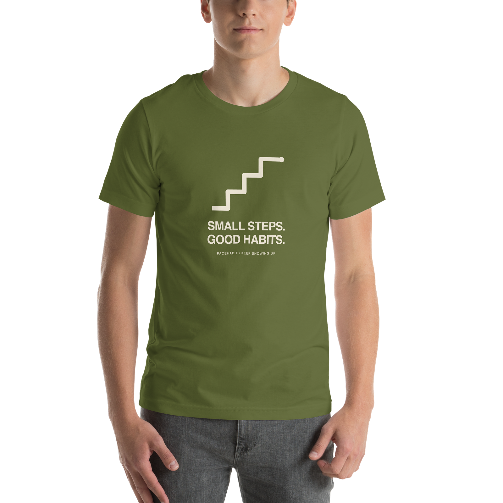 Small Steps Tee — Men's Front